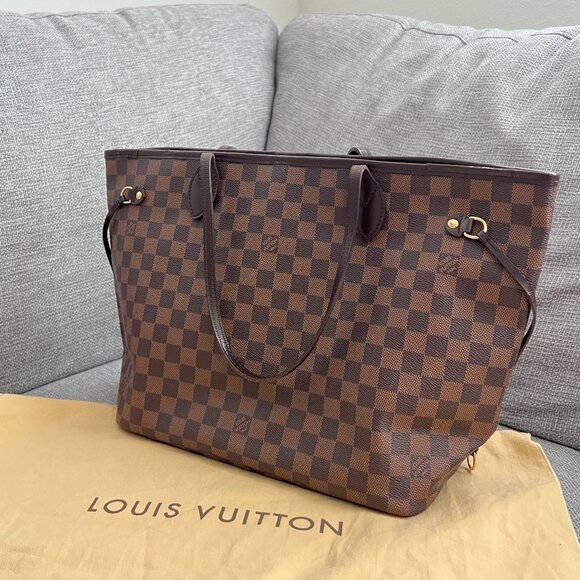 Louis Vuitton Damier Ebene Neo Neverfull MM (Pre-owned)) - Picture 6 of 17